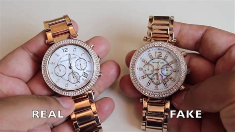 fake michael kors watch vs real|michael kors watch counterfeit.